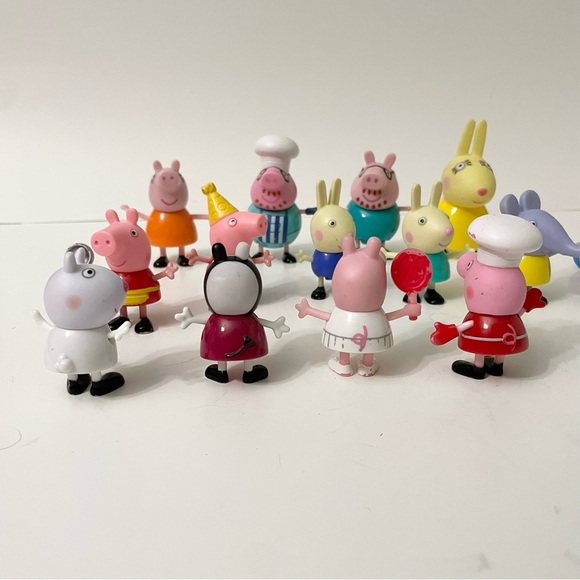 Lot of 20 Peppa Pig Figures Toys - Picture 9 of 16